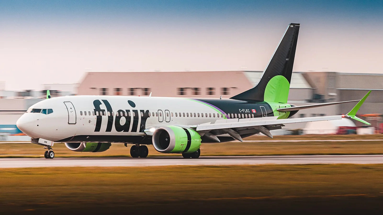 Flair Airlines aircraft