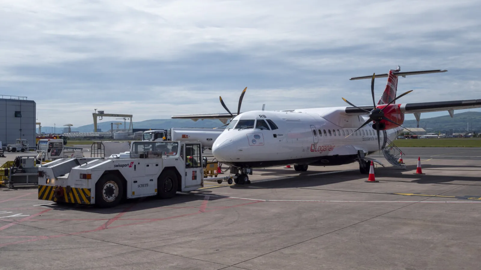 Loganair aircraft