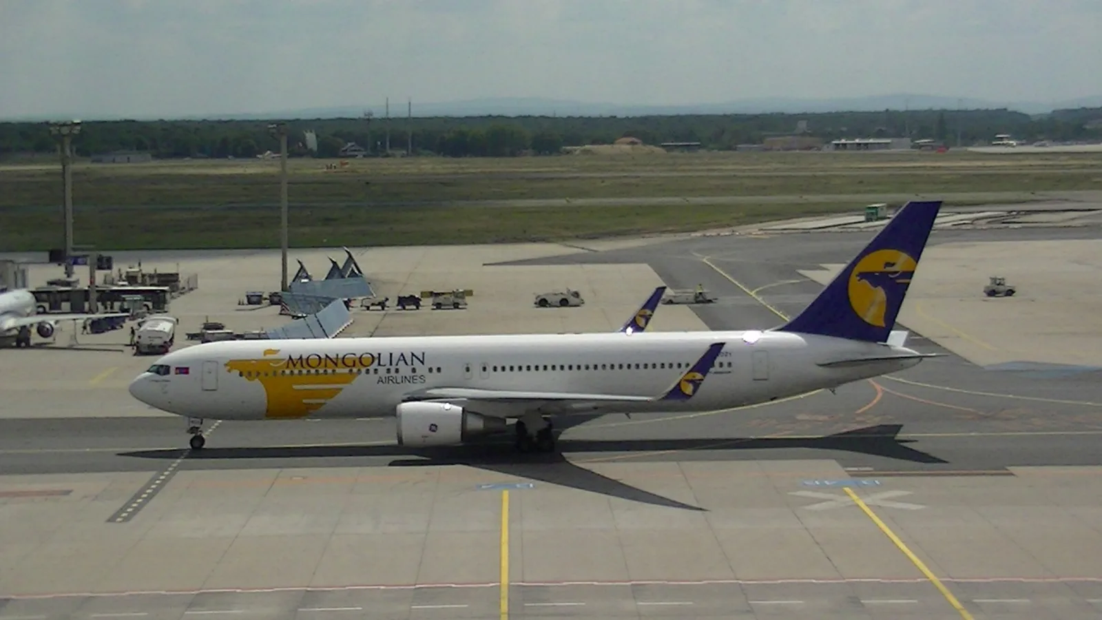 MIAT Mongolian Airlines aircraft
