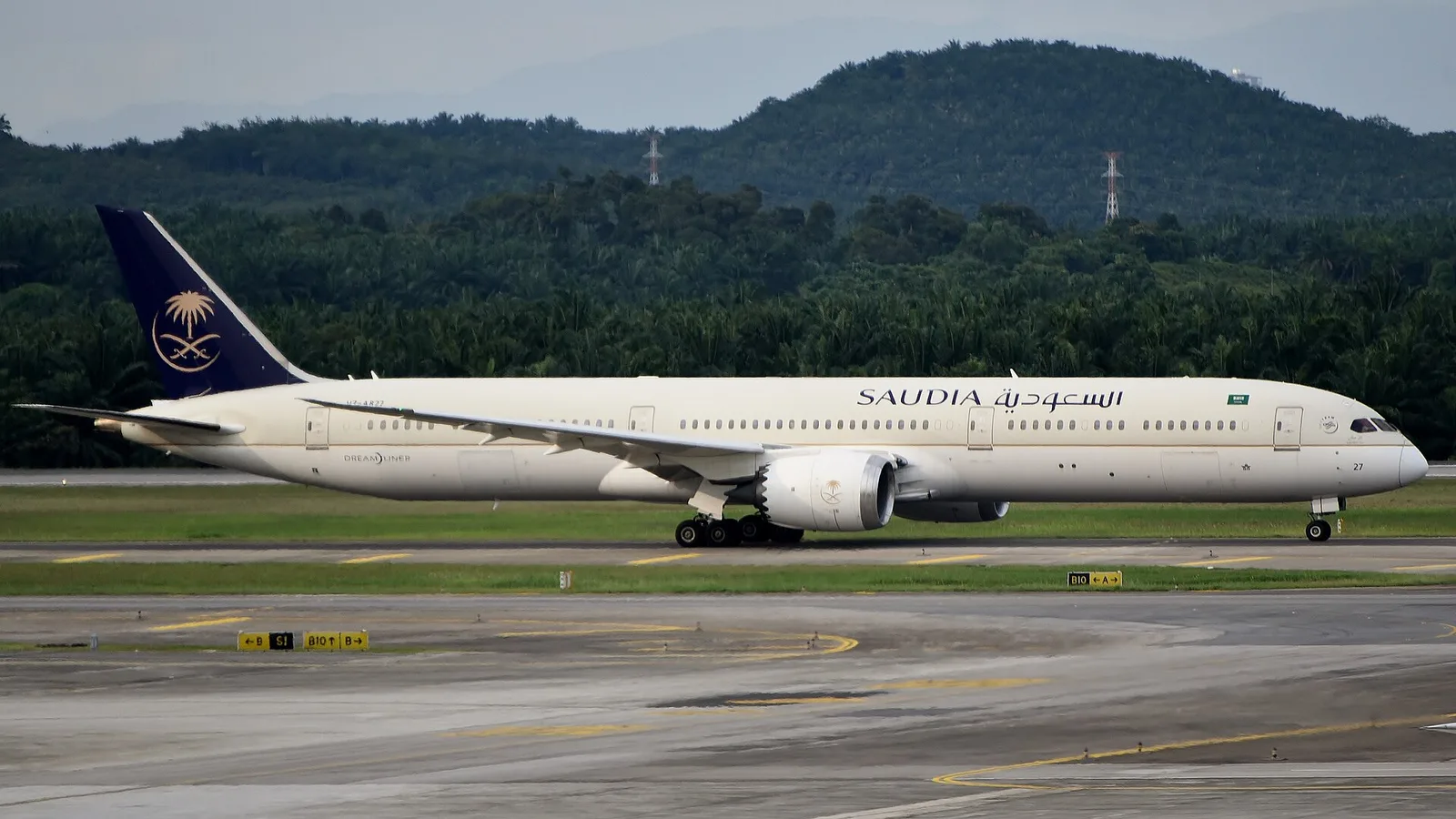 Saudia aircraft