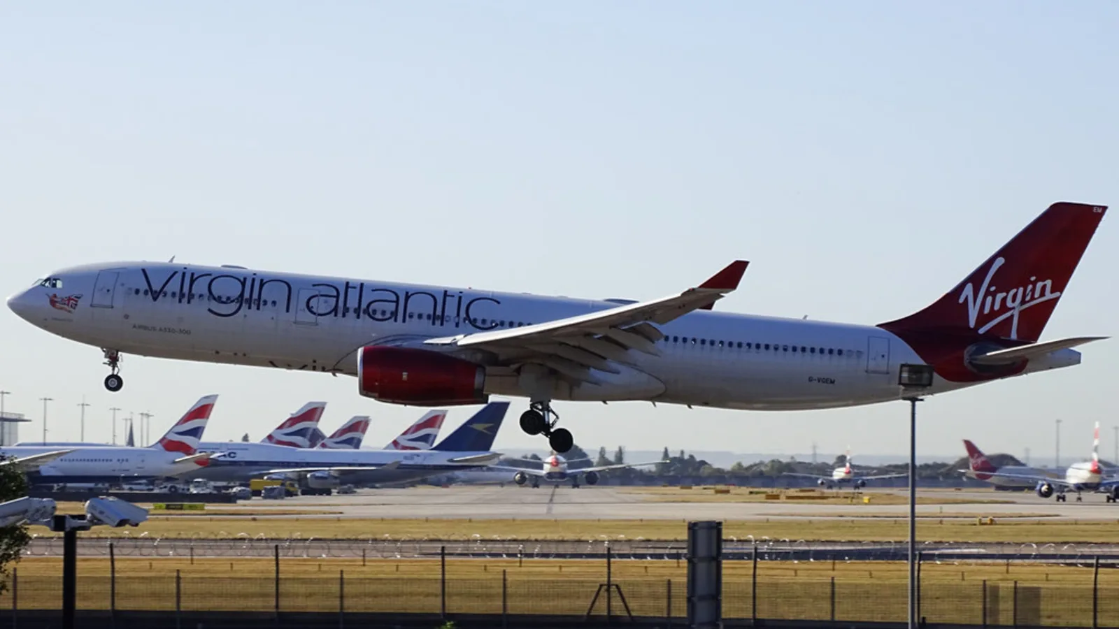 Virgin Atlantic aircraft