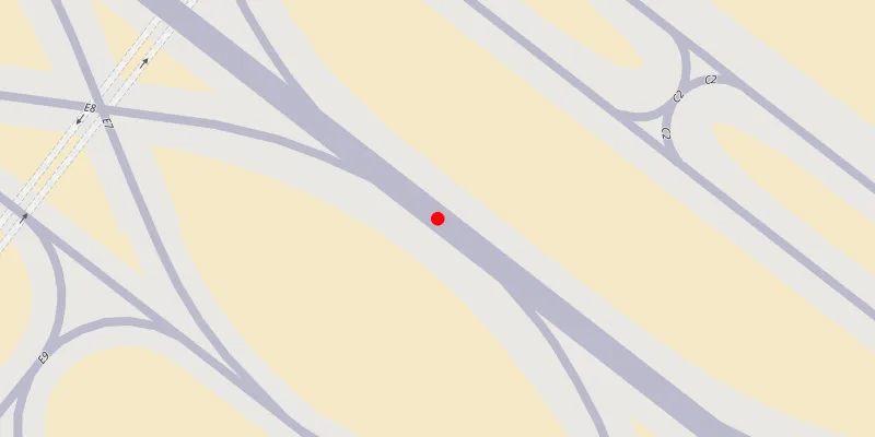 Abu Dhabi International airport location view