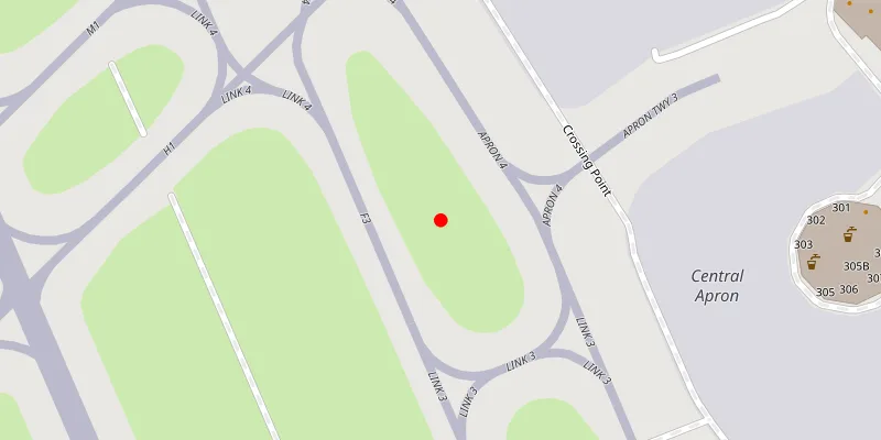 Dublin Airport airport location view