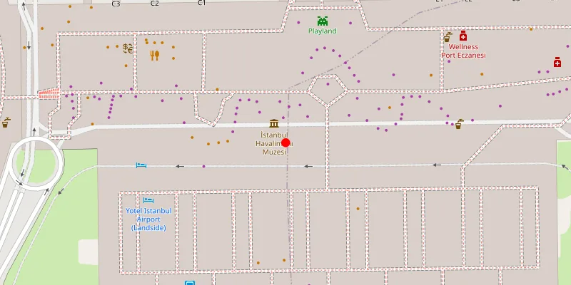 Istanbul Airport airport location view