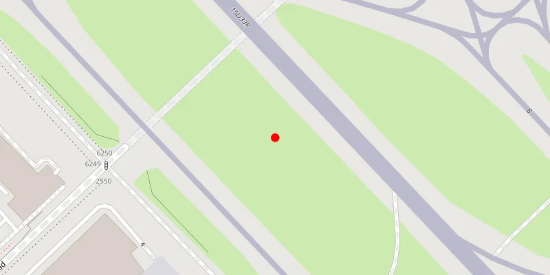 Toronto Pearson airport location view