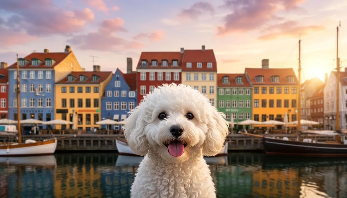 Dog travelling to Denmark