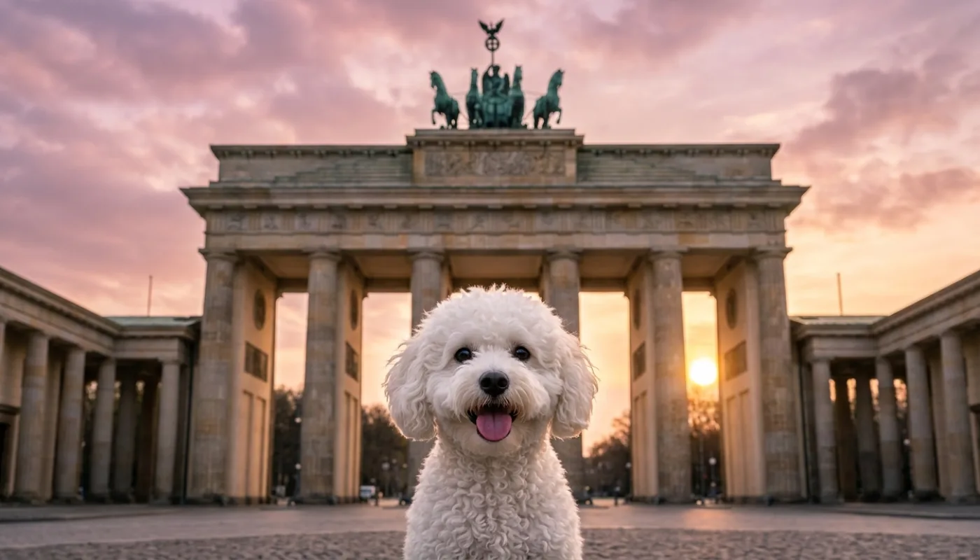 Dog travelling to Germany