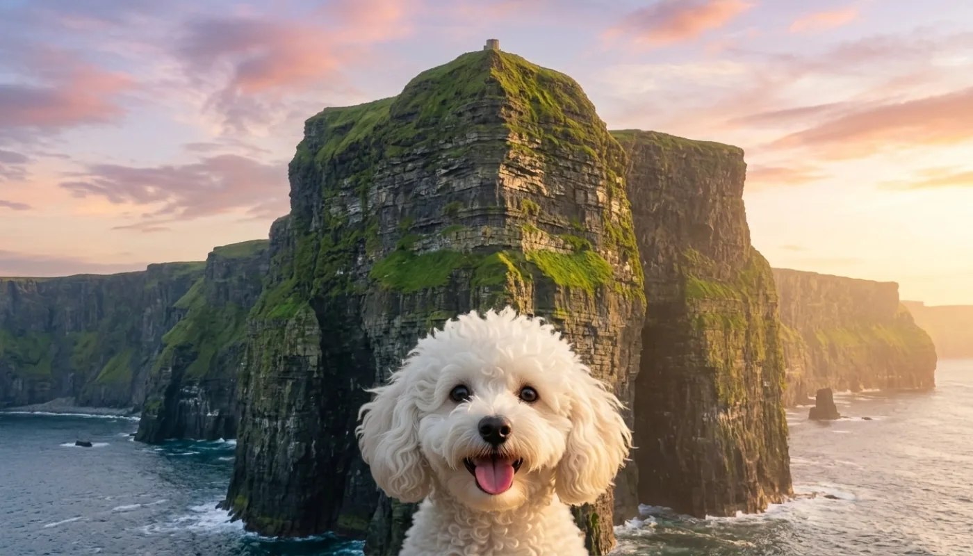 Dog travelling to Ireland
