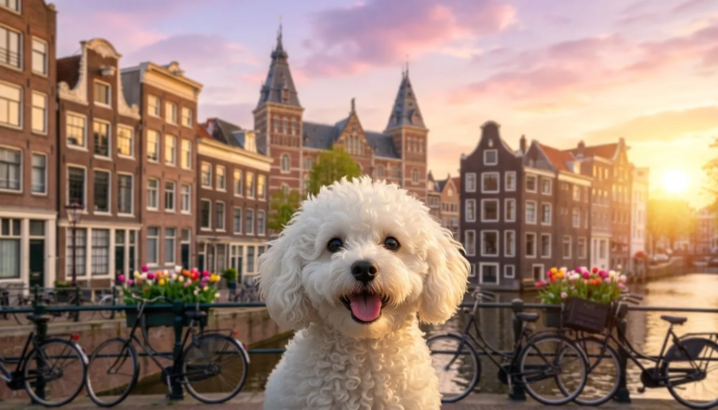 Dog travelling to Netherlands