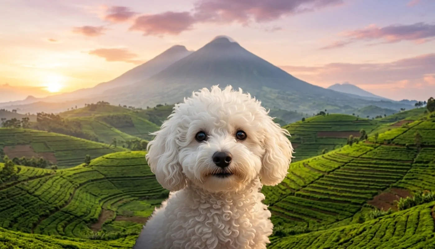 Dog travelling to Rwanda