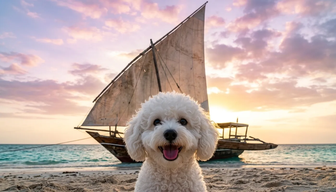 Dog travelling to Tanzania